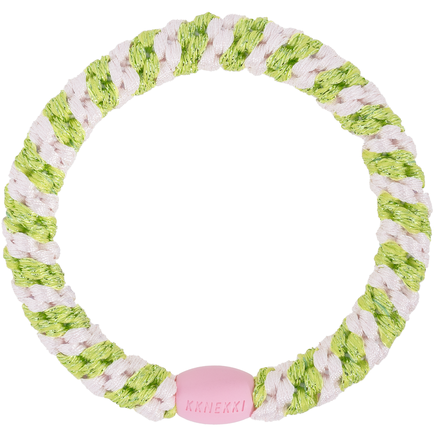 KKNEKKI Ballet Pink Lime Glitter Stripe ✨Pre-order -Envios a partir del 1/09