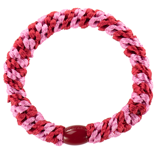 KKNEKKI Red-Bubblegum stripe  - Pre-order ✨ Envío a partir del 27/07